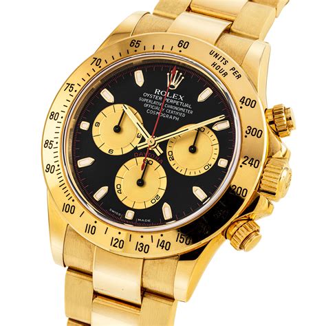 gold daytona rolex|rolex gold daytona watches for sale.